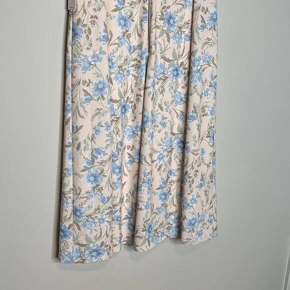 CALVIN KLEINWomen's Flutter Sleeve V-Neck Midi with Button Front Detail 12 NWT - Picture 11 of 12